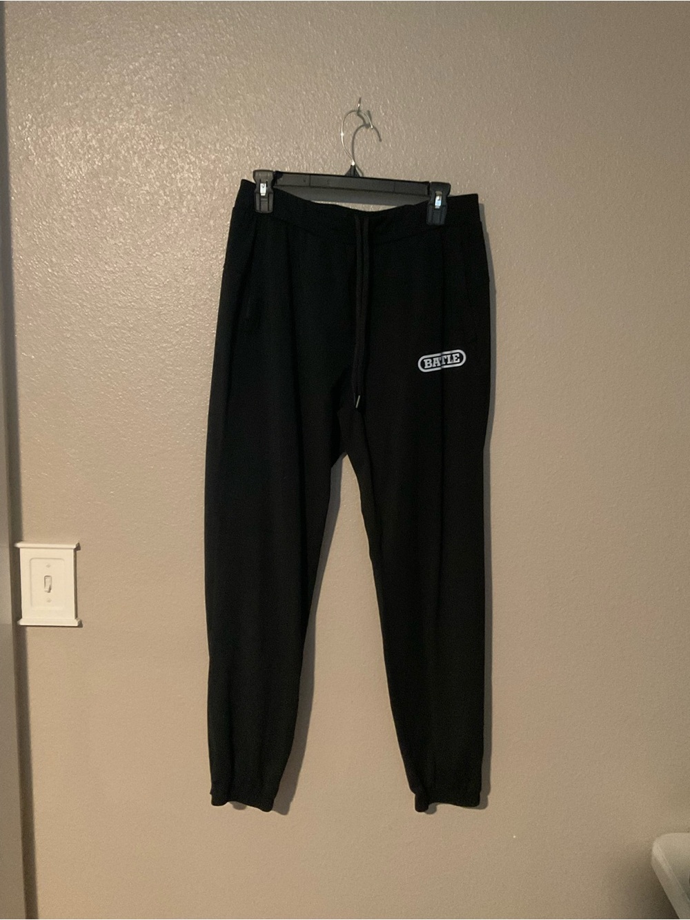 Battle  Black Men's Jogger Pants